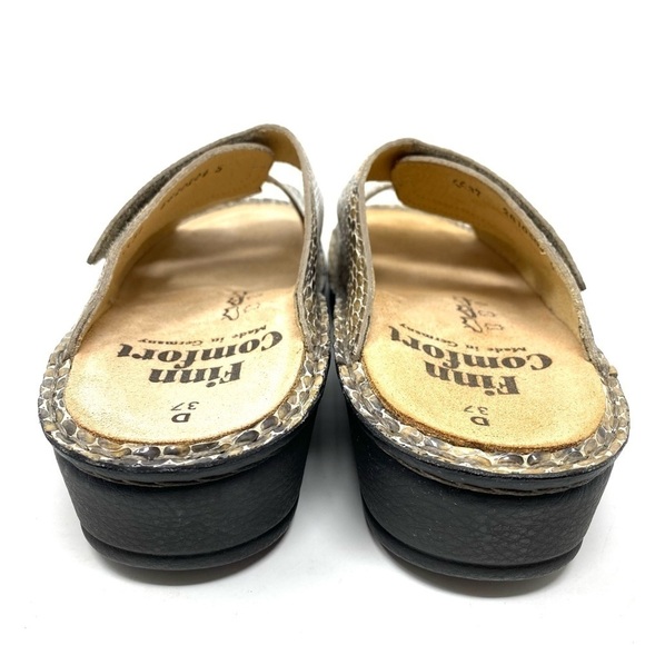 FINN COMFORT WOMENS JAMAIKA SOFT SANDALS - VIPERA MUSHROOM - Picture 4 of 8